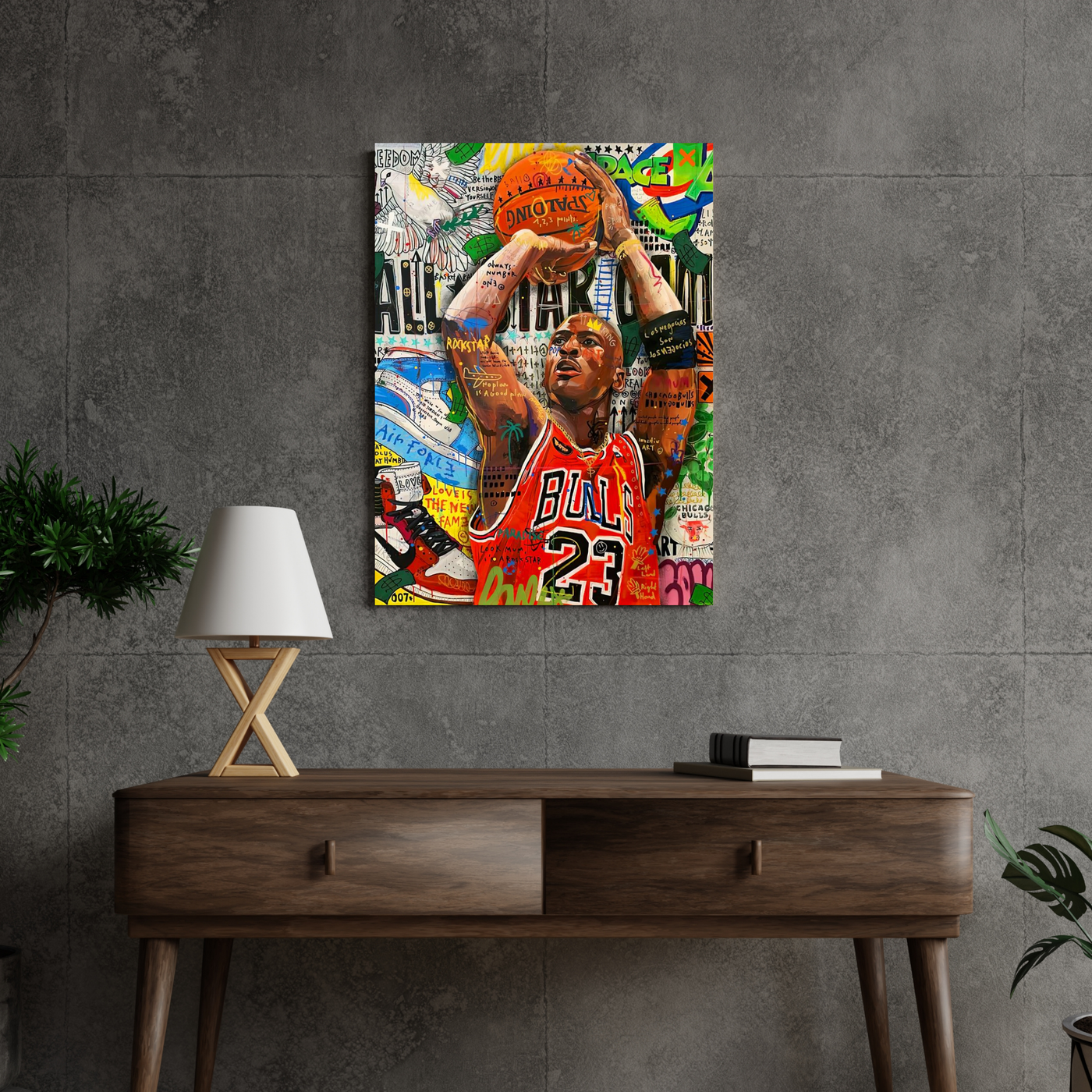 Michael Jordan Pop Wall Art