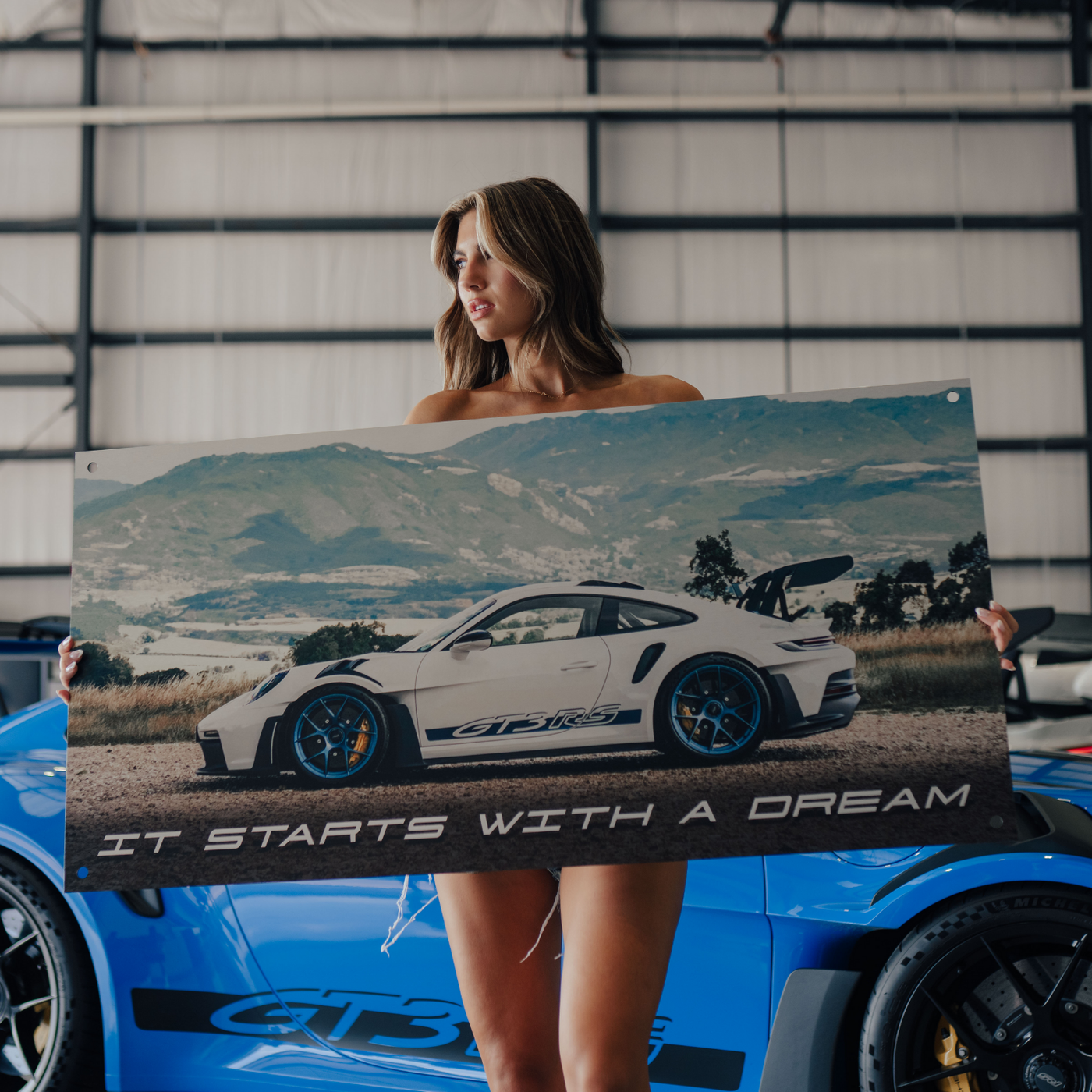 Dream Porsche XXL Wall Art