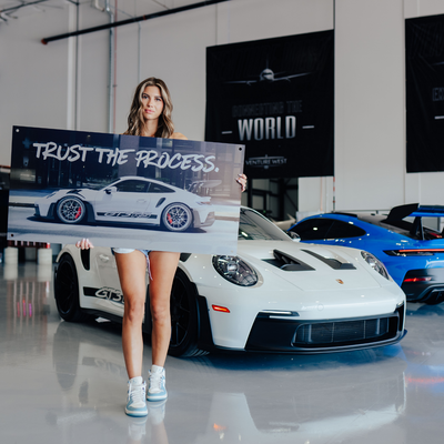 Porsche Process Wall Art