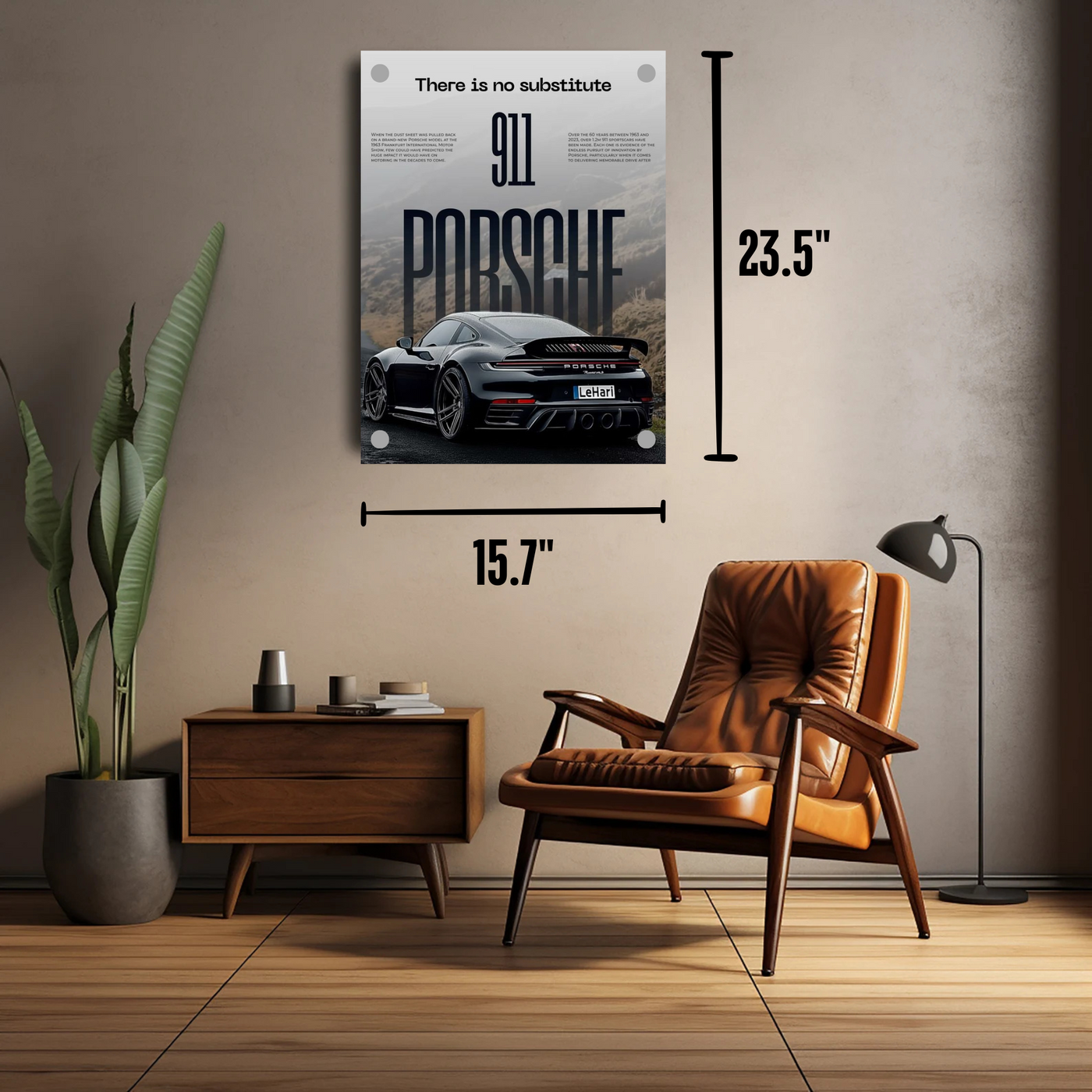 Porsche Spec Wall Art