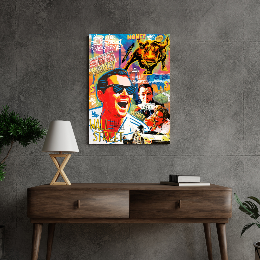 The Wolf Pop Wall Art