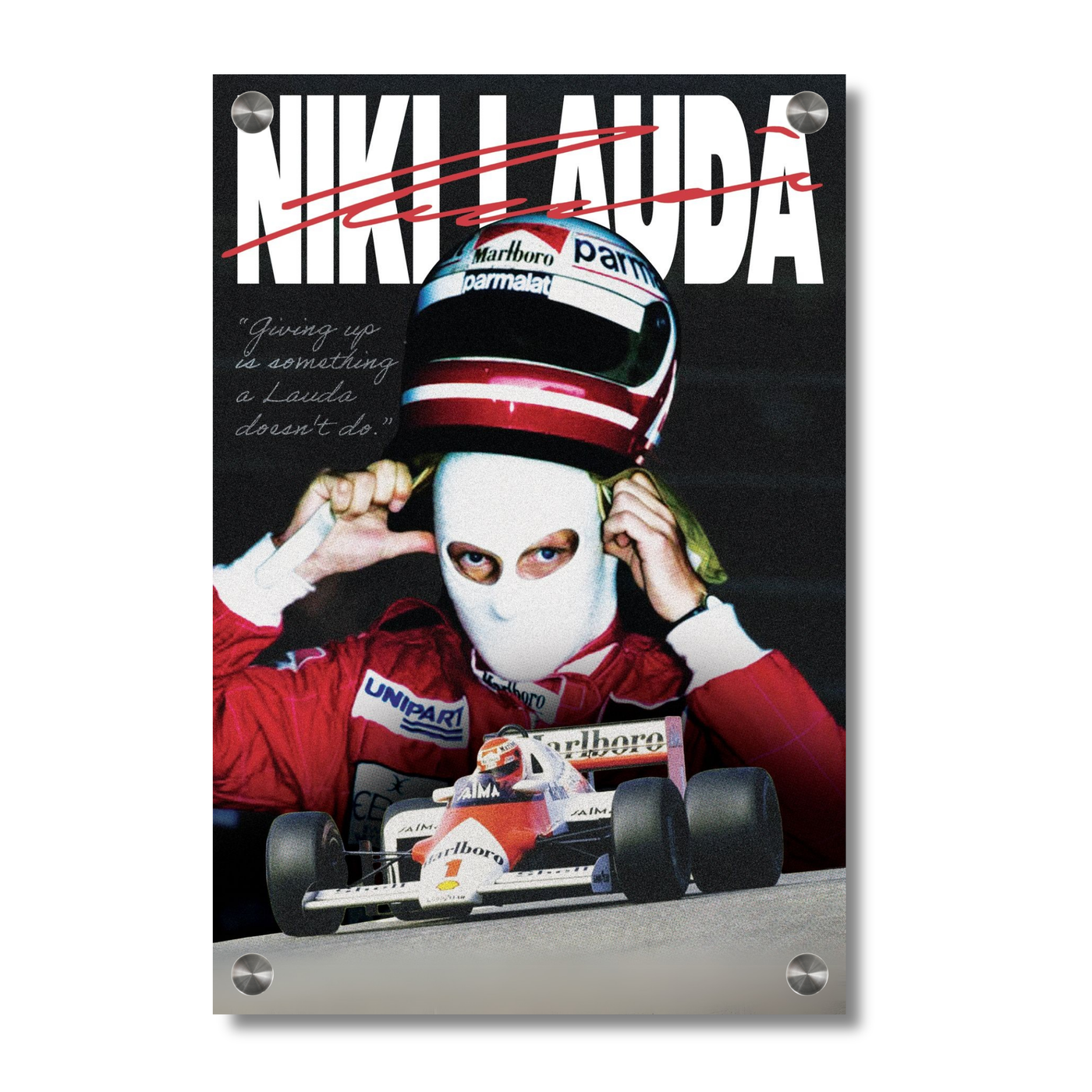 Niki Lauda Cover Wall Art