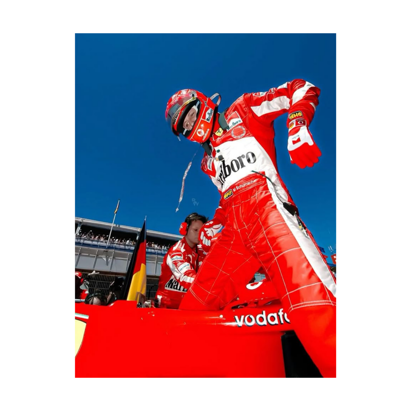 Marlboro F1 Driver Wall Art