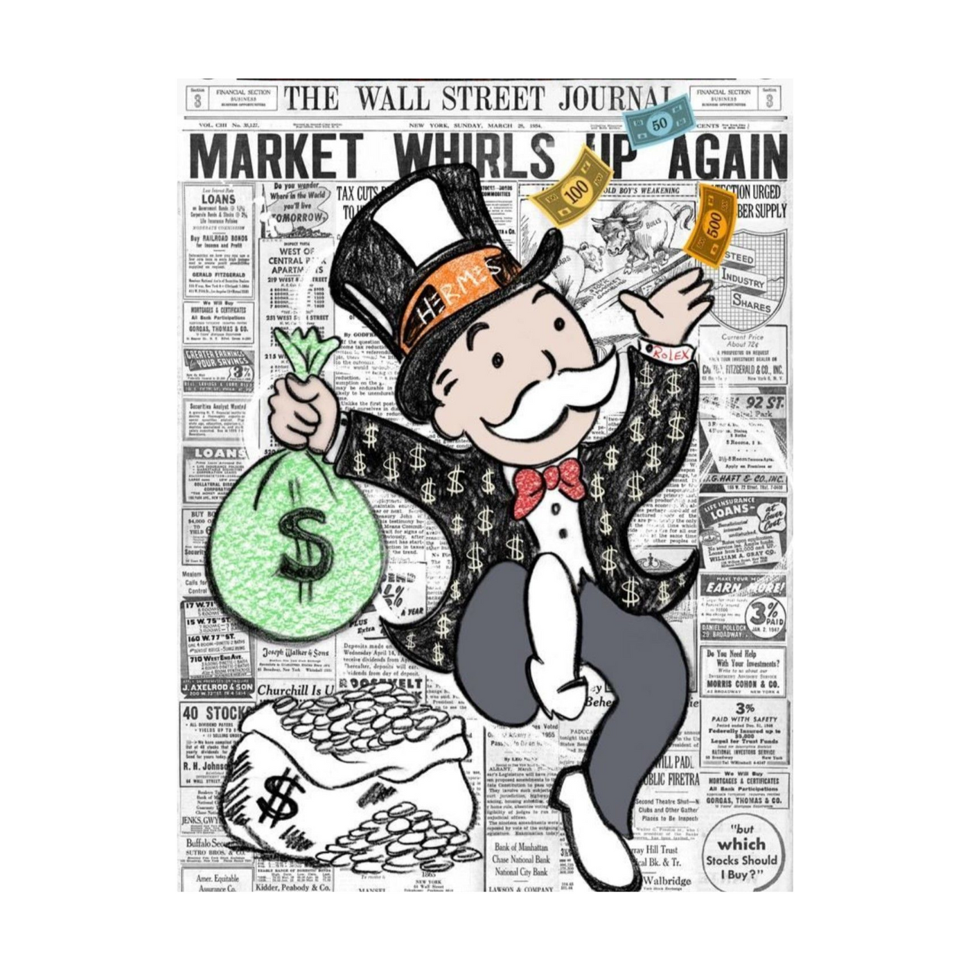 Monopoly Pop Wall Art