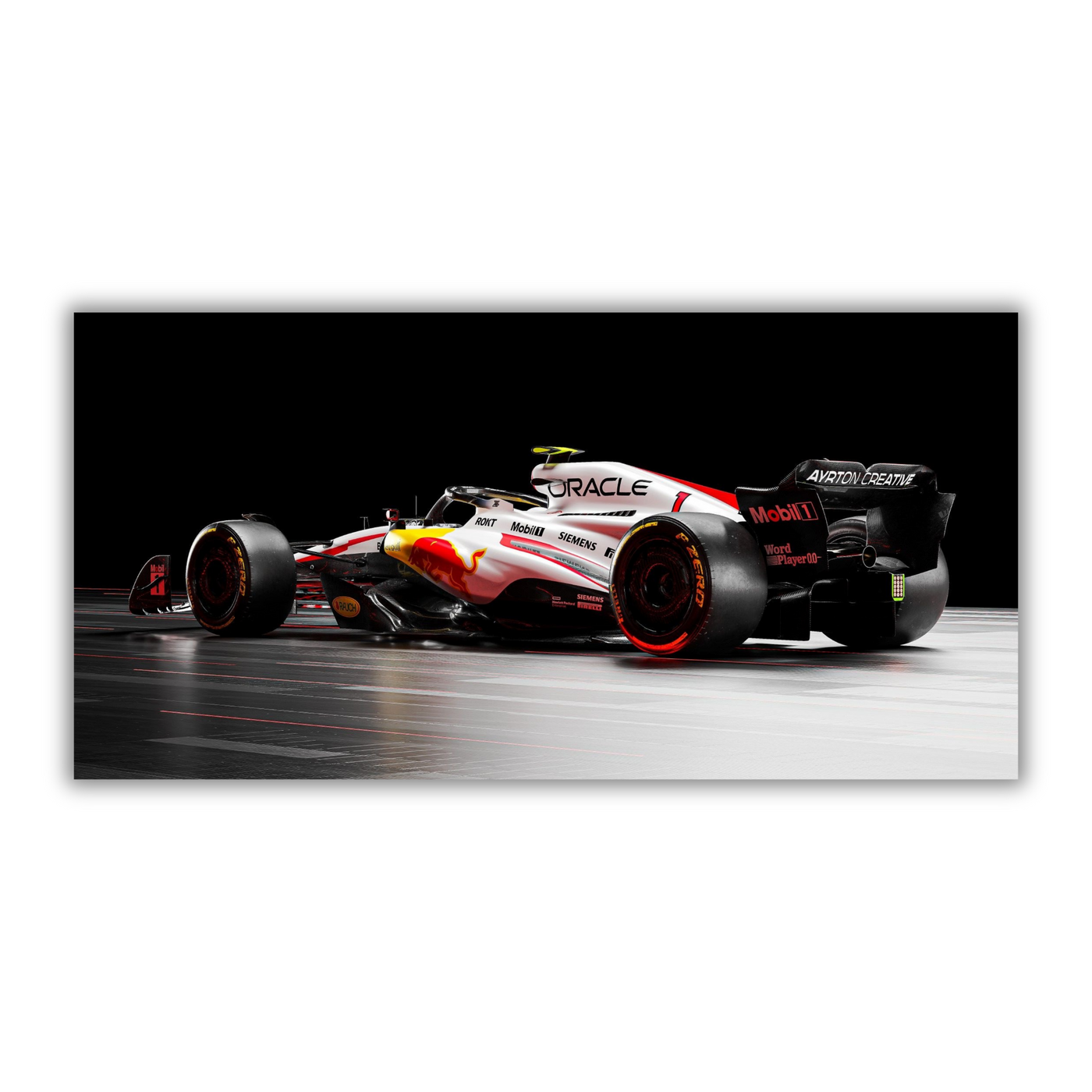 Redbull Oracle F1 Wall Art