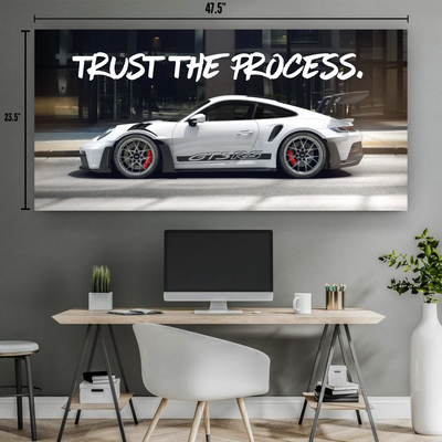 Porsche Process Wall Art