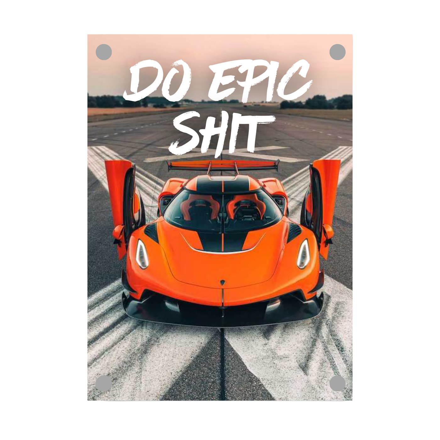 Epic Koenigsegg Wall Art