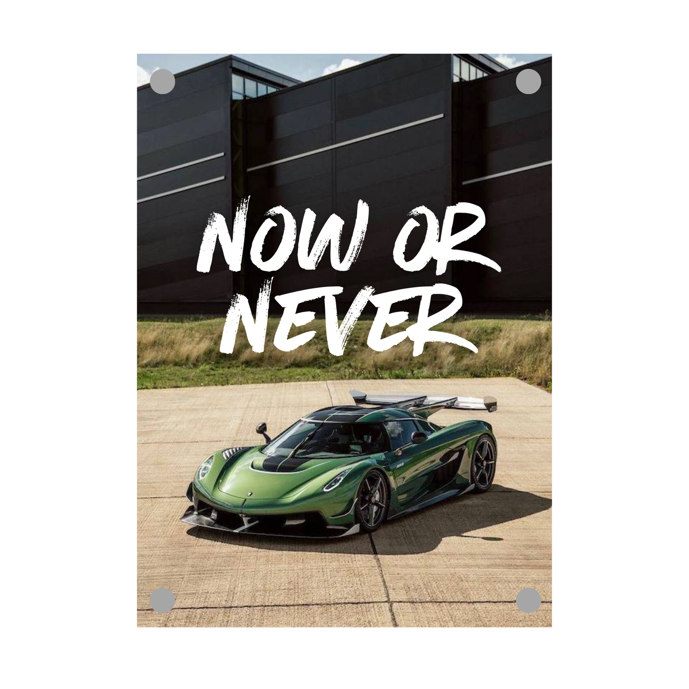 Now or Never Wall Art