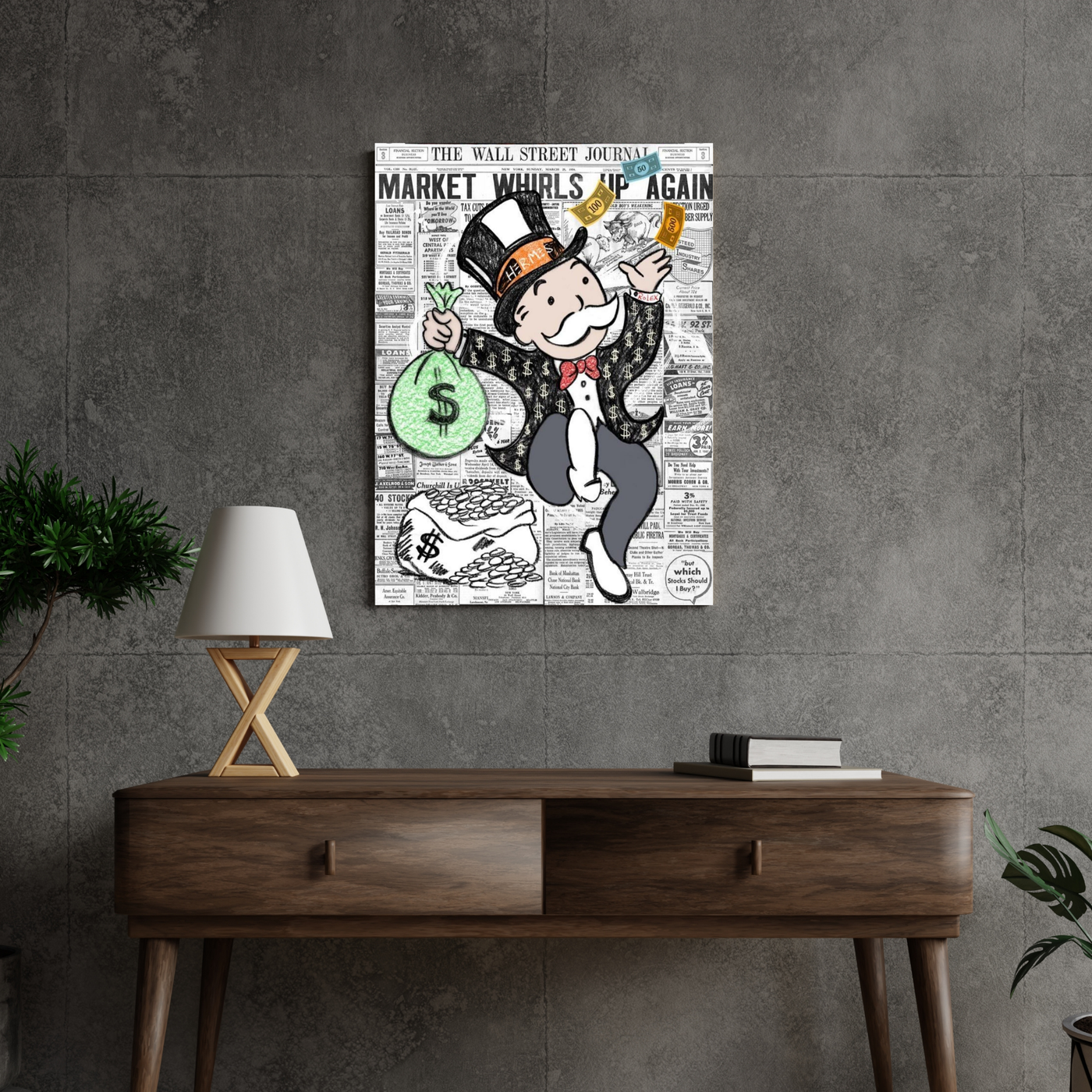 Monopoly Pop Wall Art