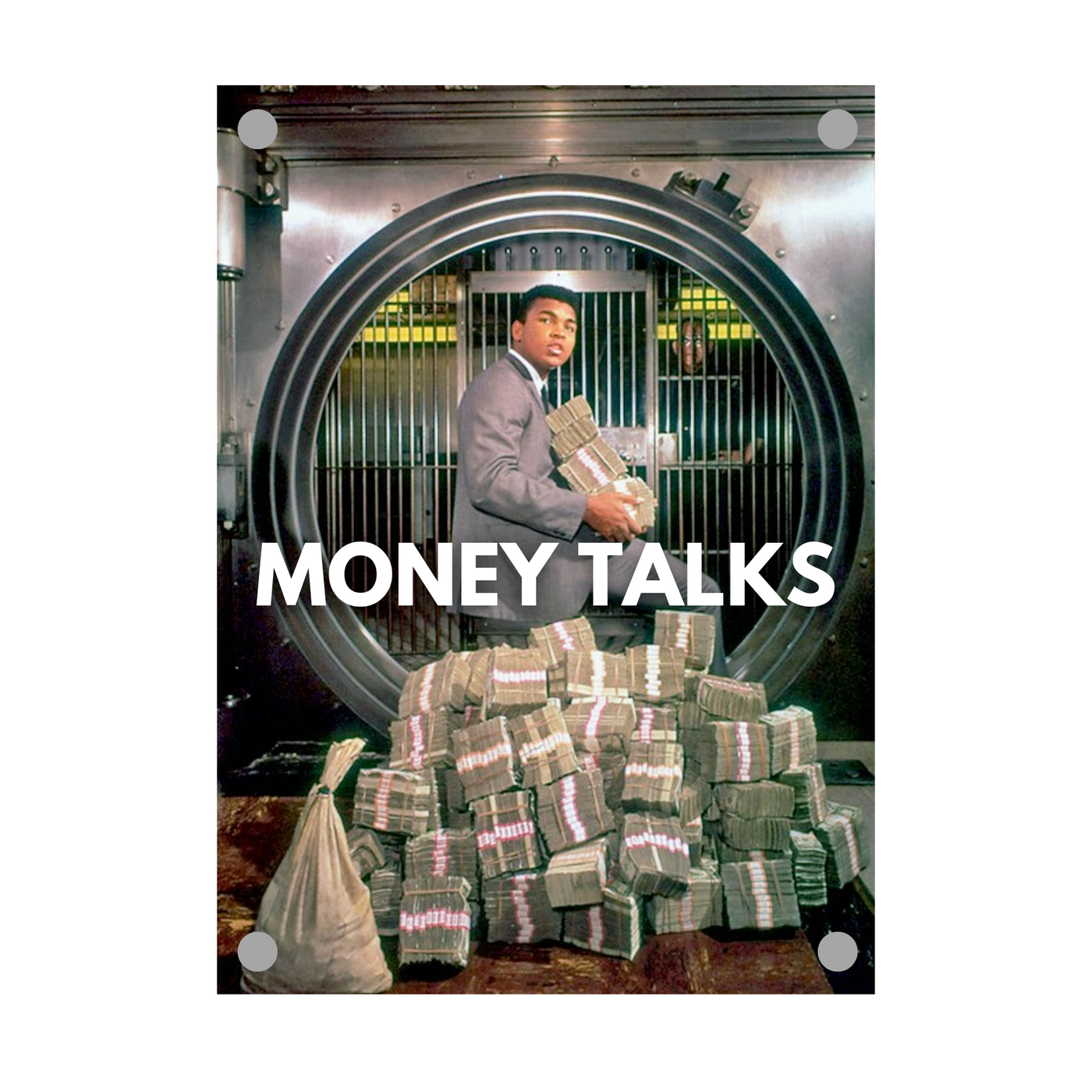 Money Talks Wall Art