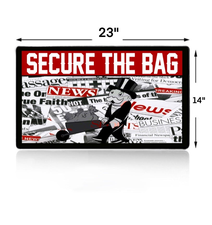 Secure The Bag Extra Large Mouse Pad