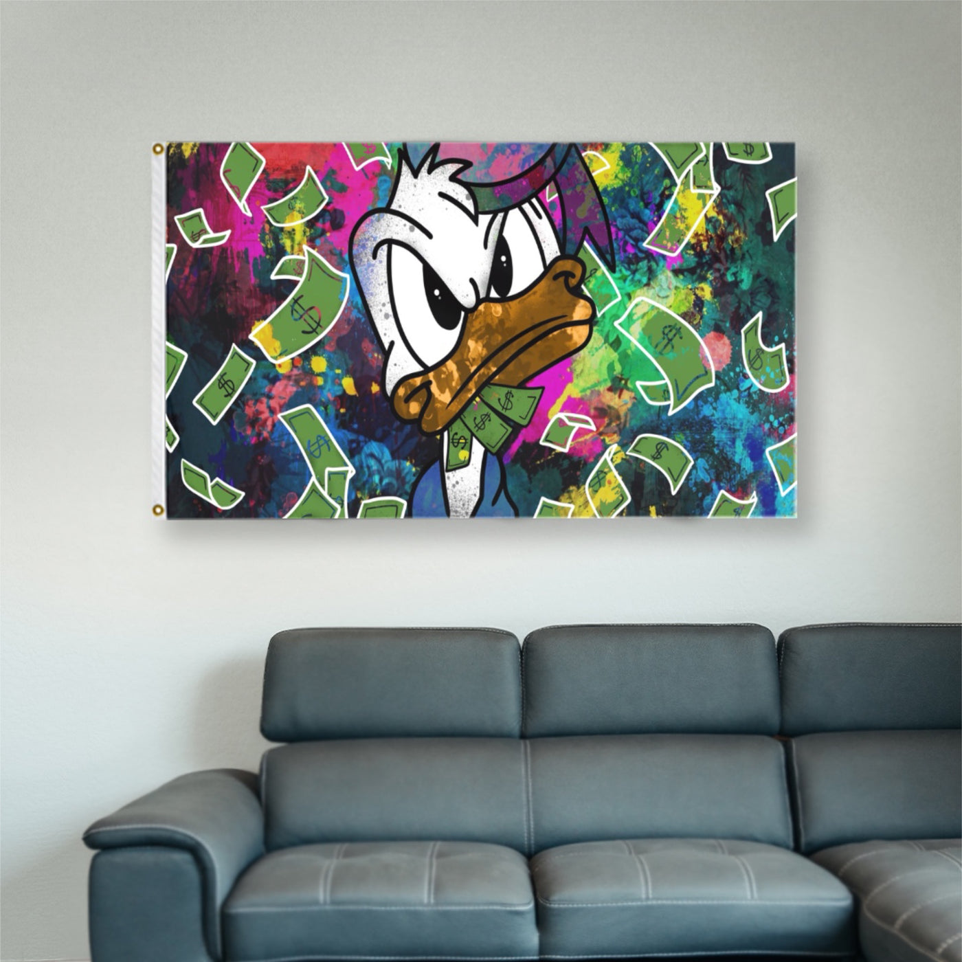 Retro Duck Flag
