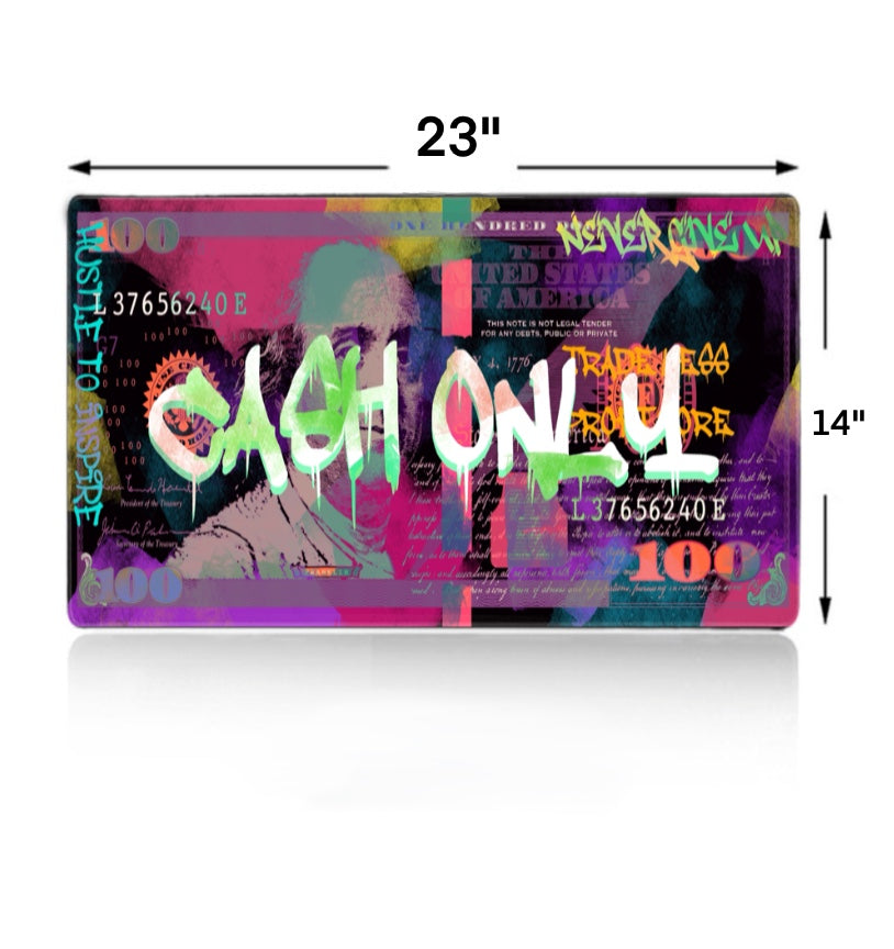 Cash Only Mousepad