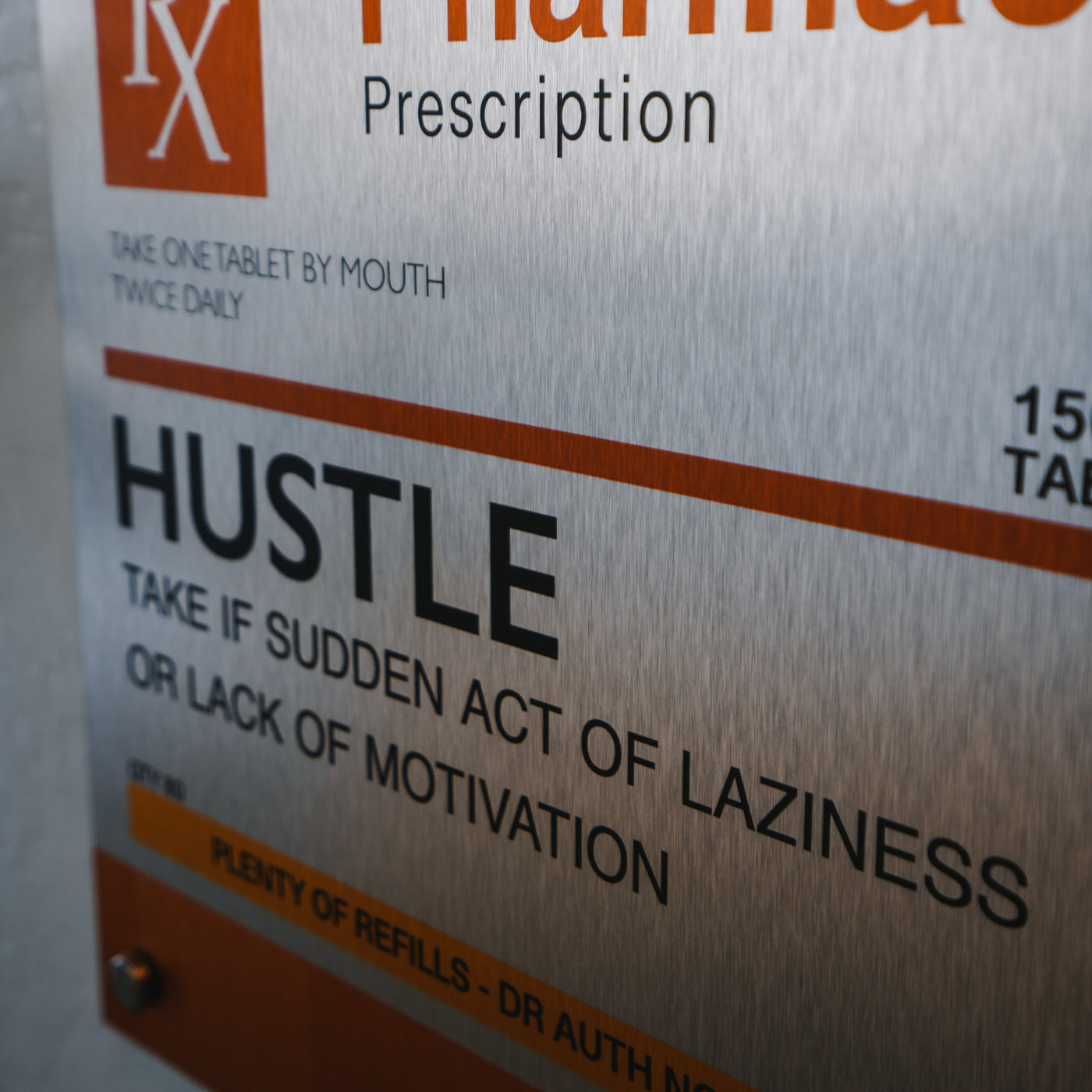 Hustle Prescription Art