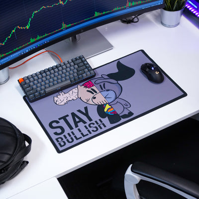 Stay Bullish Mousepad